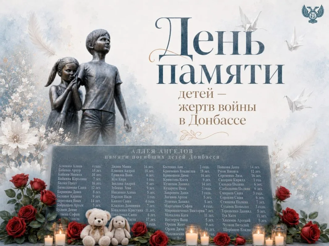 27 июля – День памяти детей – жертв войны в Донбассе. В этот день мы скорбим о безвременно ушедших д