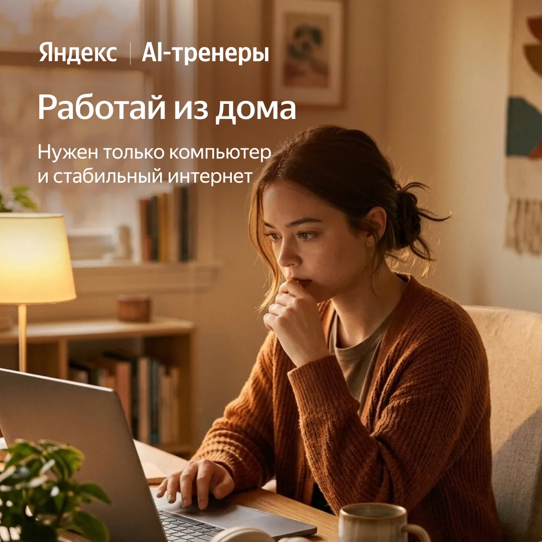 ⚡️Удалённая работа в Яндексе, которую легко совмещать с учёбой