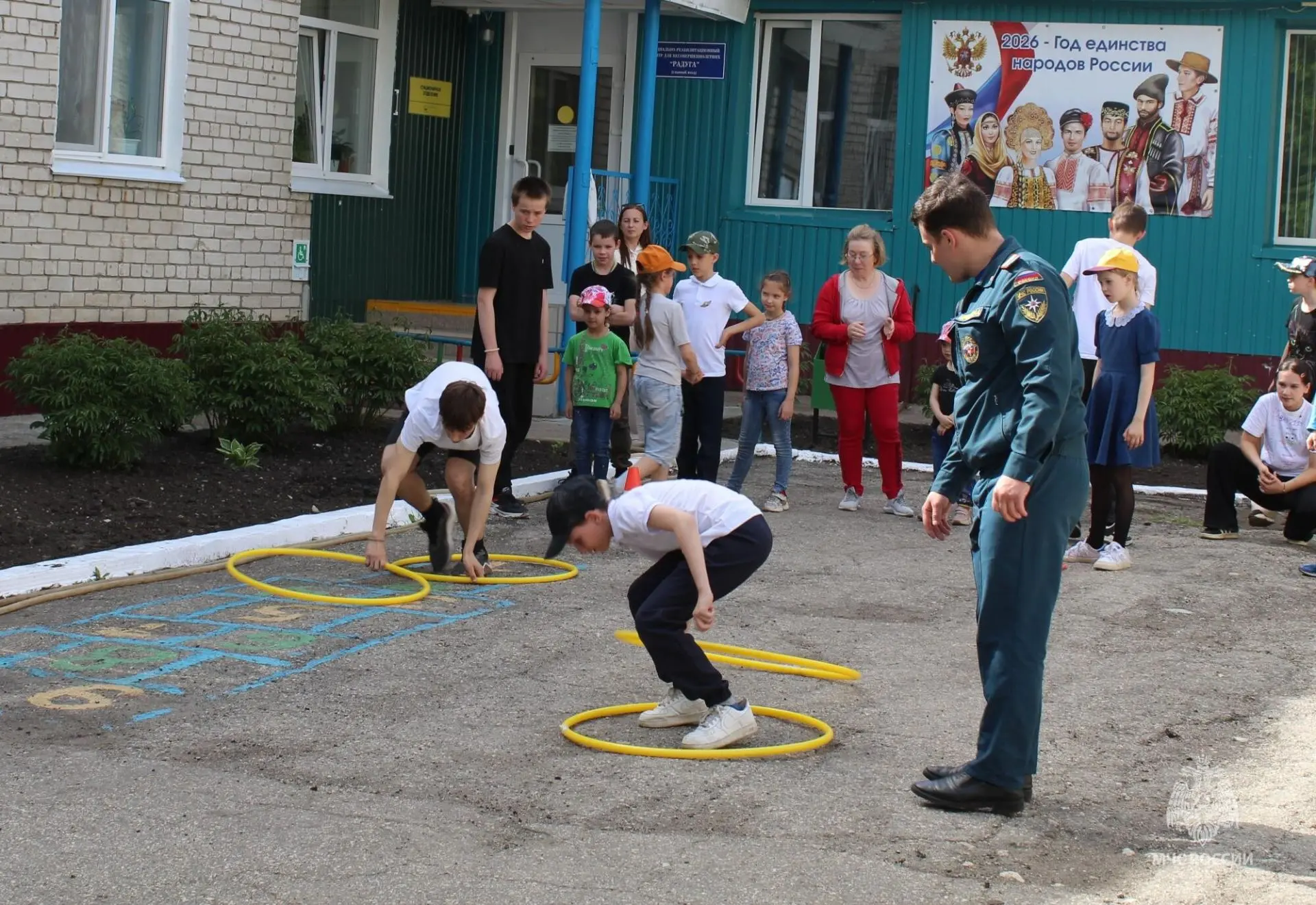 🧑🏻‍🚒Димитровградские огнеборцы провели пожарную эстафету в социально-реабилитационном центре  Сотруд