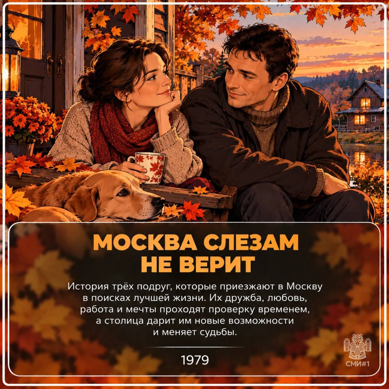 Для уютного вечера пятницы отлично подойдут советские фильмы с особой осенней атмосферой.