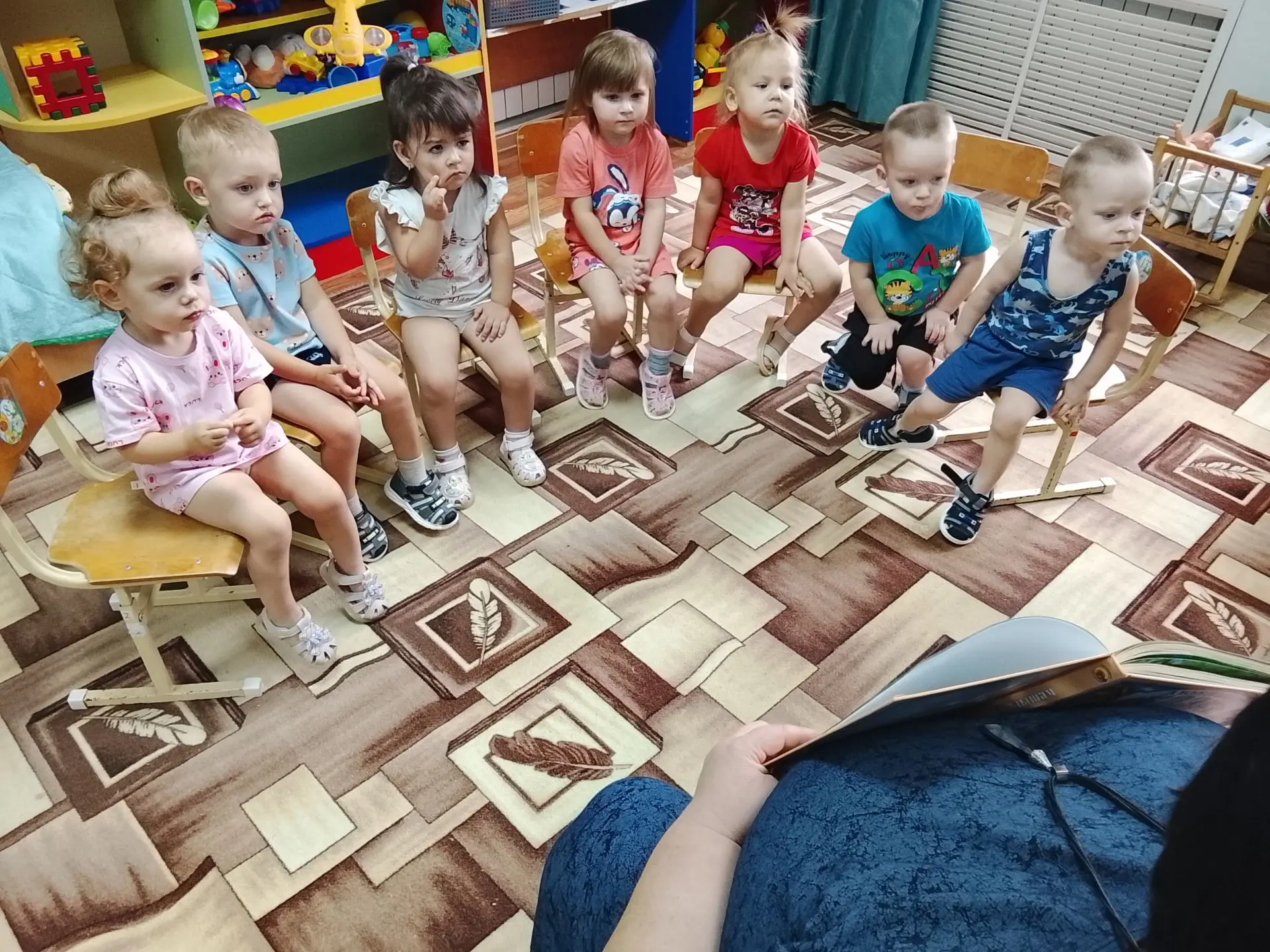 "Мои любимые сказки" ребята познакомились с героями сказки "Колобок"