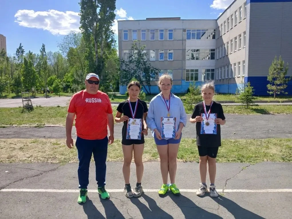 🏆 Блестящие достижения на первенстве области по лёгкой атлетике!  Поздравляем Загребневу Анну с впеч