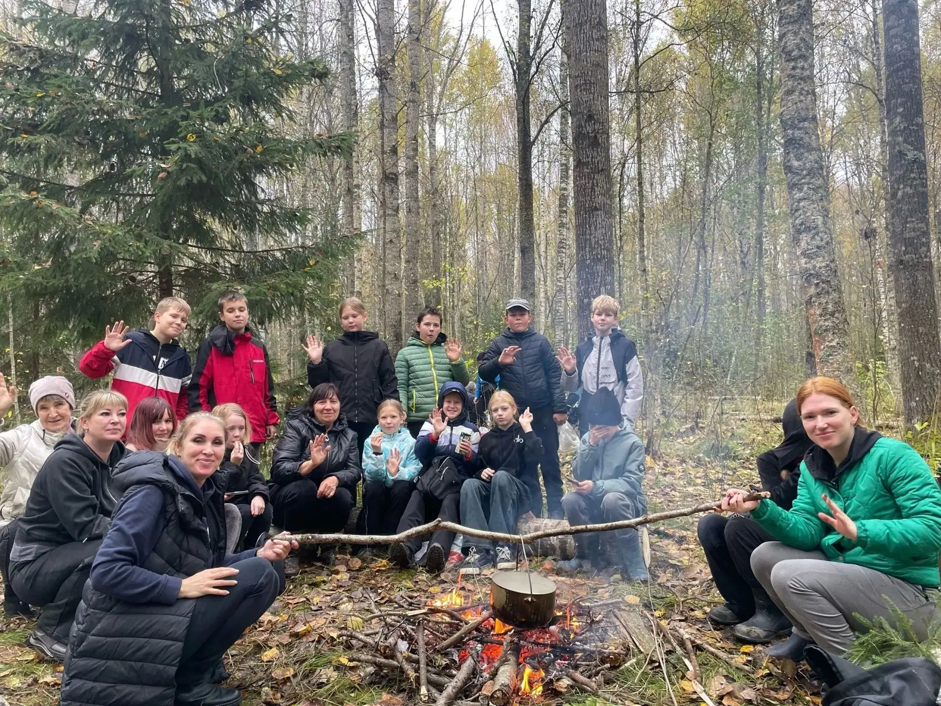 🏕️Районный поход "Золотая осень"