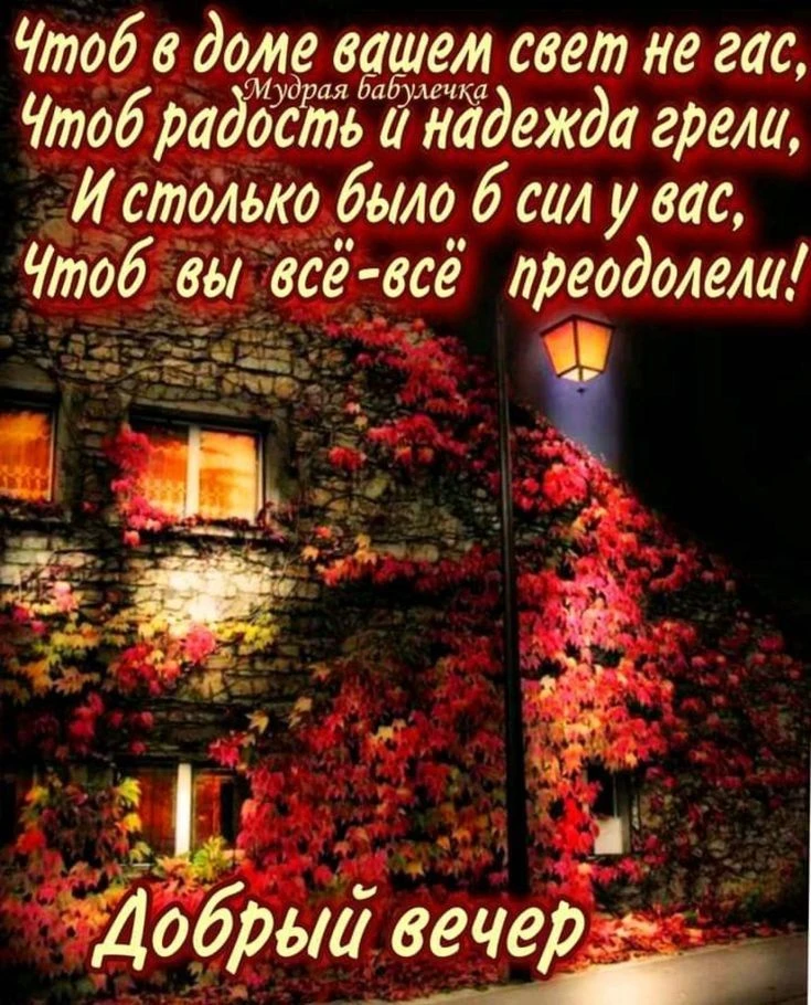 Хорошего вечера 🌆 и отличного настроения 😊