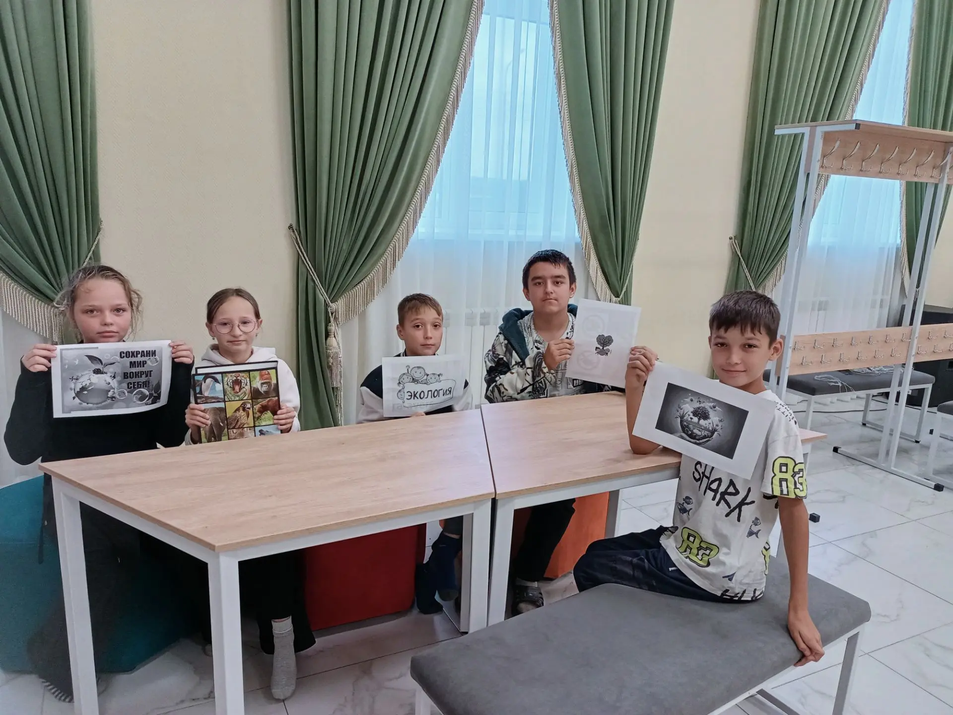 Олы Ачасыр авылы мәдәният йортында балалар өчен «Китап аша экологиягә " дигән темага әң...