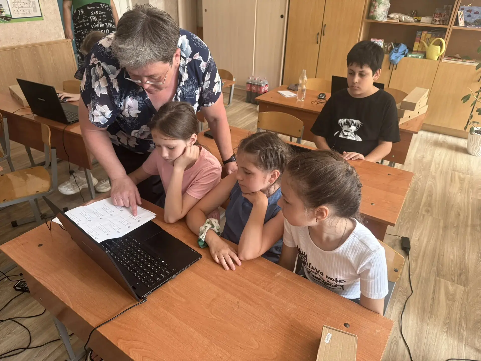 👧👦Продолжением насыщенного дня на летней площадке школы стали важные занятия по пожар...