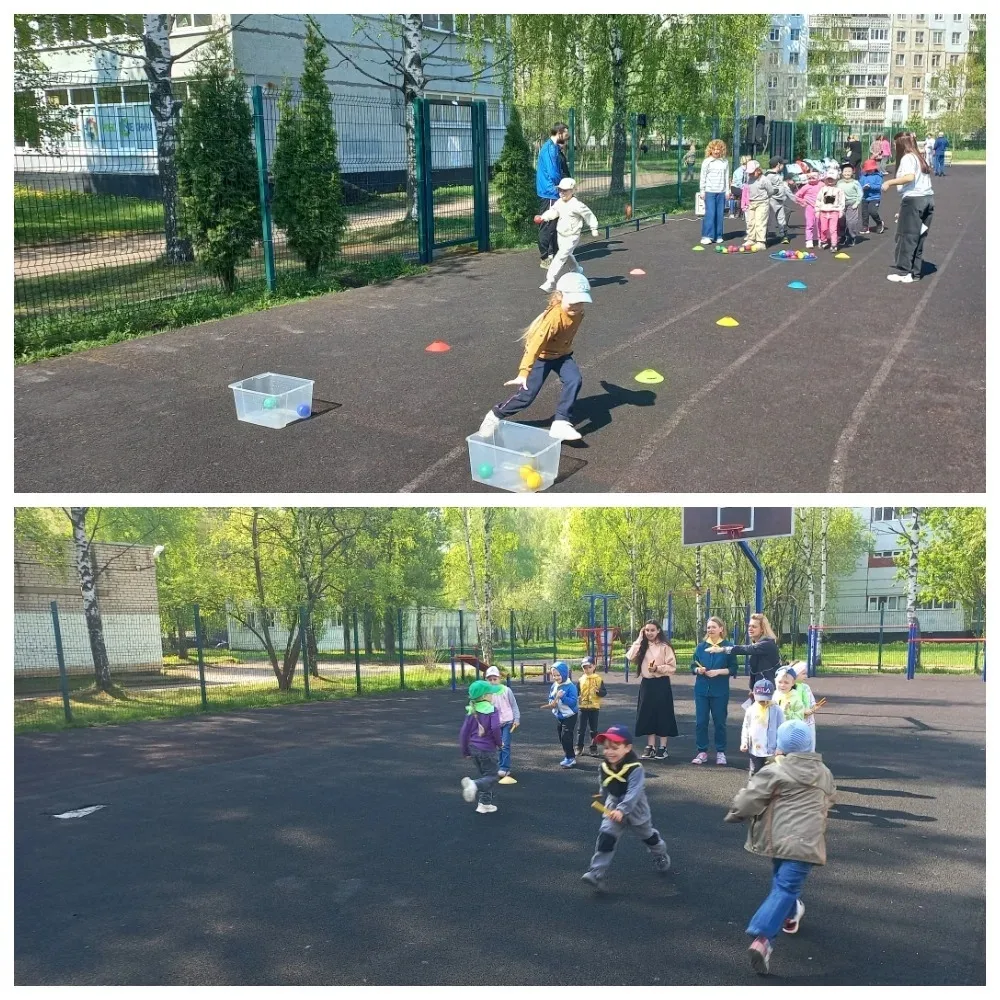 #ОК6Квант 🏅 14 мая на стадионе Центра образования — школа № 99 состоялся масштабный спортивный празд