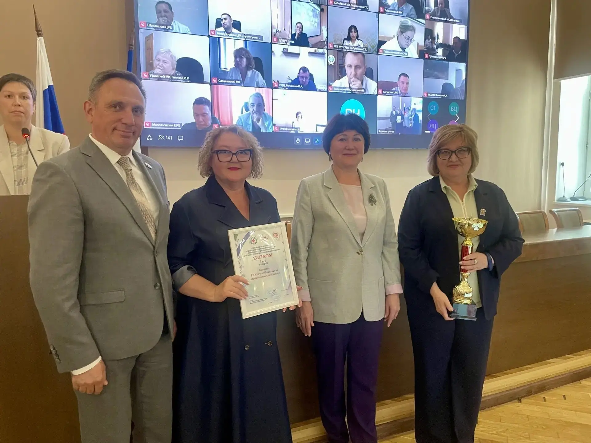 🏆 Республиканский кардиоцентр одержал победу в командном зачёте Спартакиады медицински...