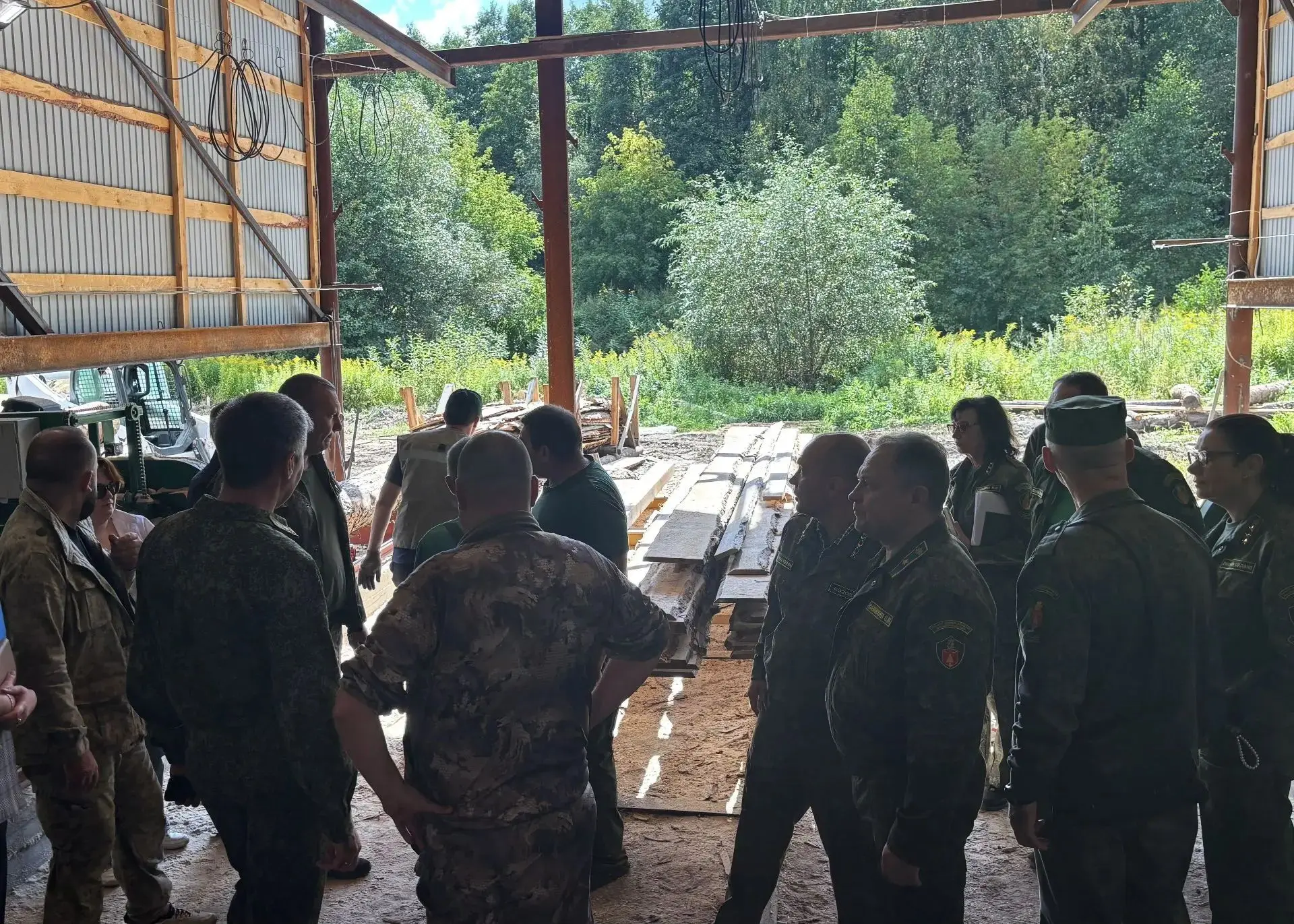 Рабочая поездка в Егорьевский и Орехово-Зуевский филиалы Мособллеса