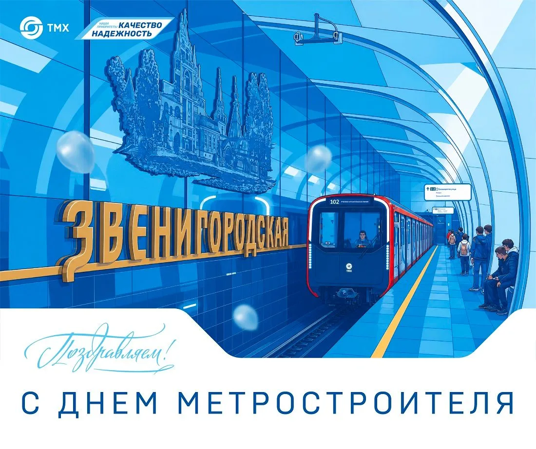 В этом году исполняется 95 лет метростроению в России. Сегодня, в День метростроителя, ...