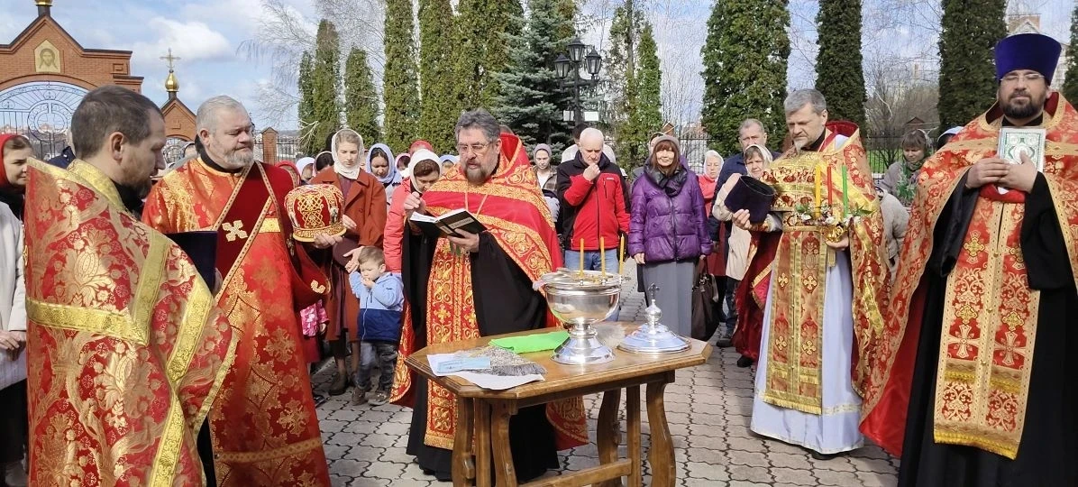 ✨ В субботу на Светлой седмице в Спасо‑ Преображенском кафедральном соборе после Божест...