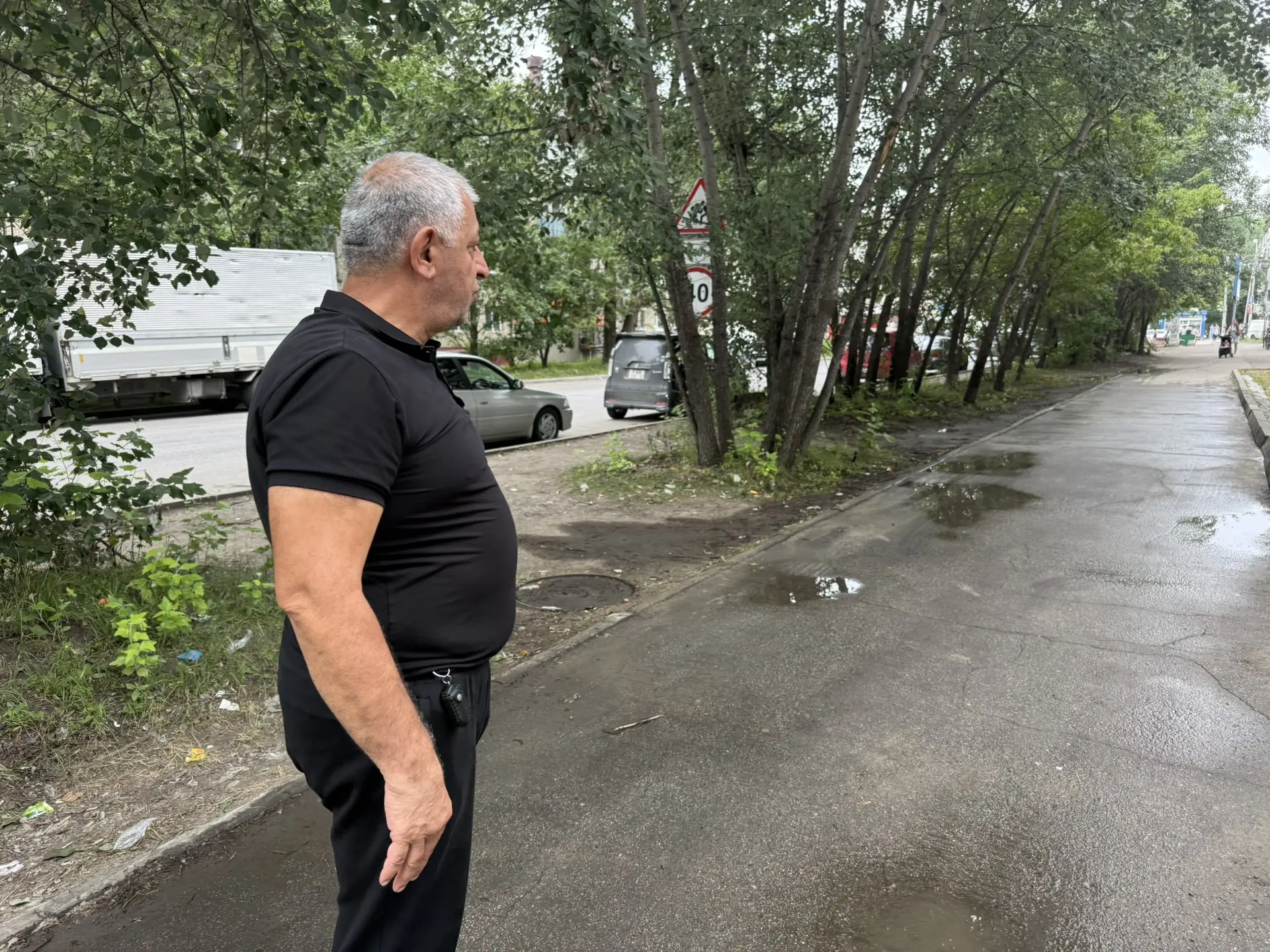 Ислам сказал, Ислам сделал! Директор подрядной организации, что ведет ремонты в поселке имени Горько