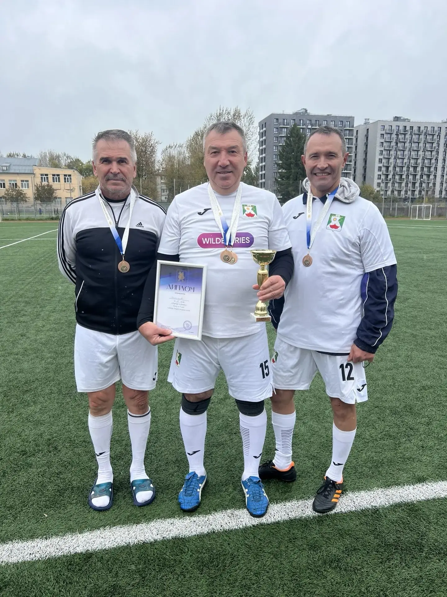 ⚽ В Казани завершился футбольный турнир 55+!