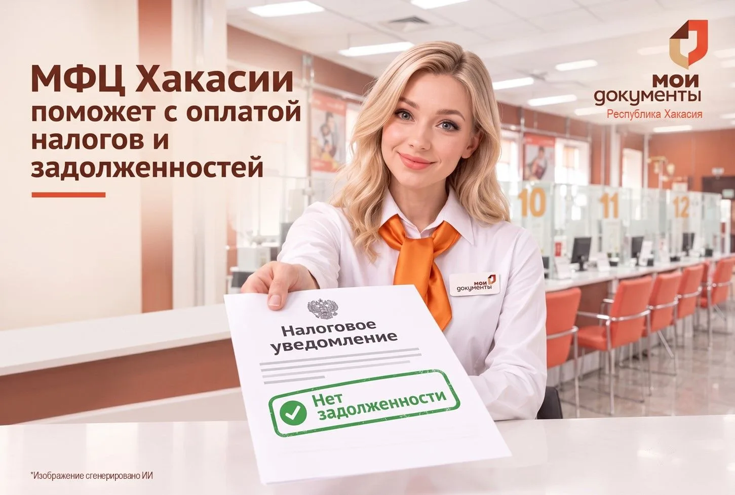 🤝 С оплатой налогов поможет МФЦ Хакасии!