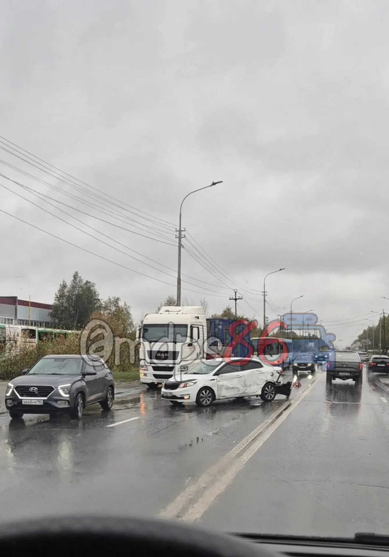 Перед ГРЭС кольцом