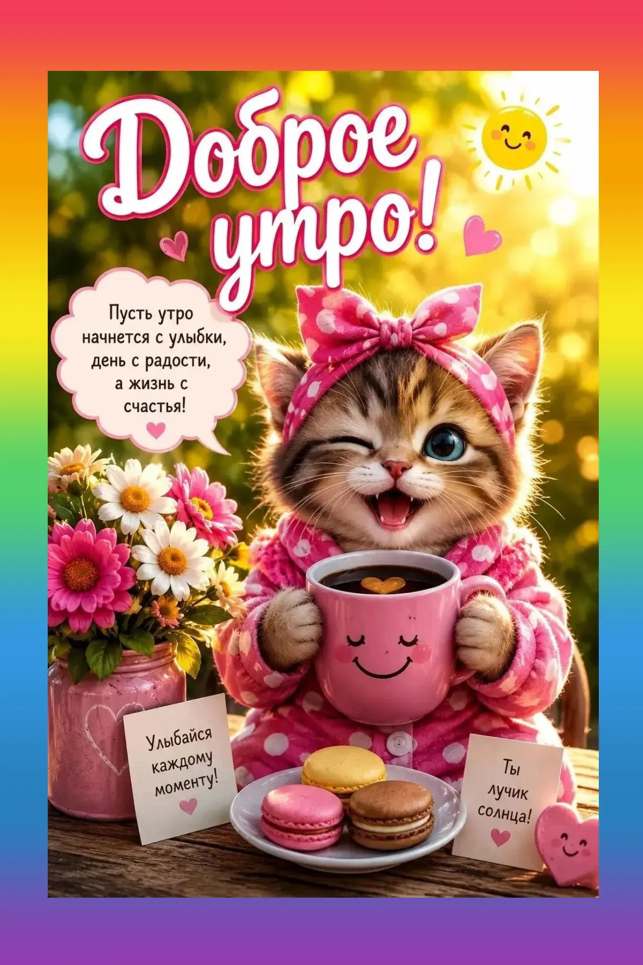 🐱 С добрым утром, котик!