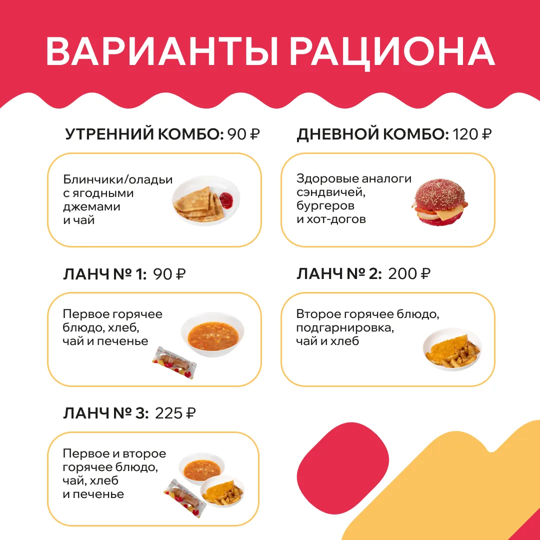 ШКОЛЬНОЕ МЕНЮ