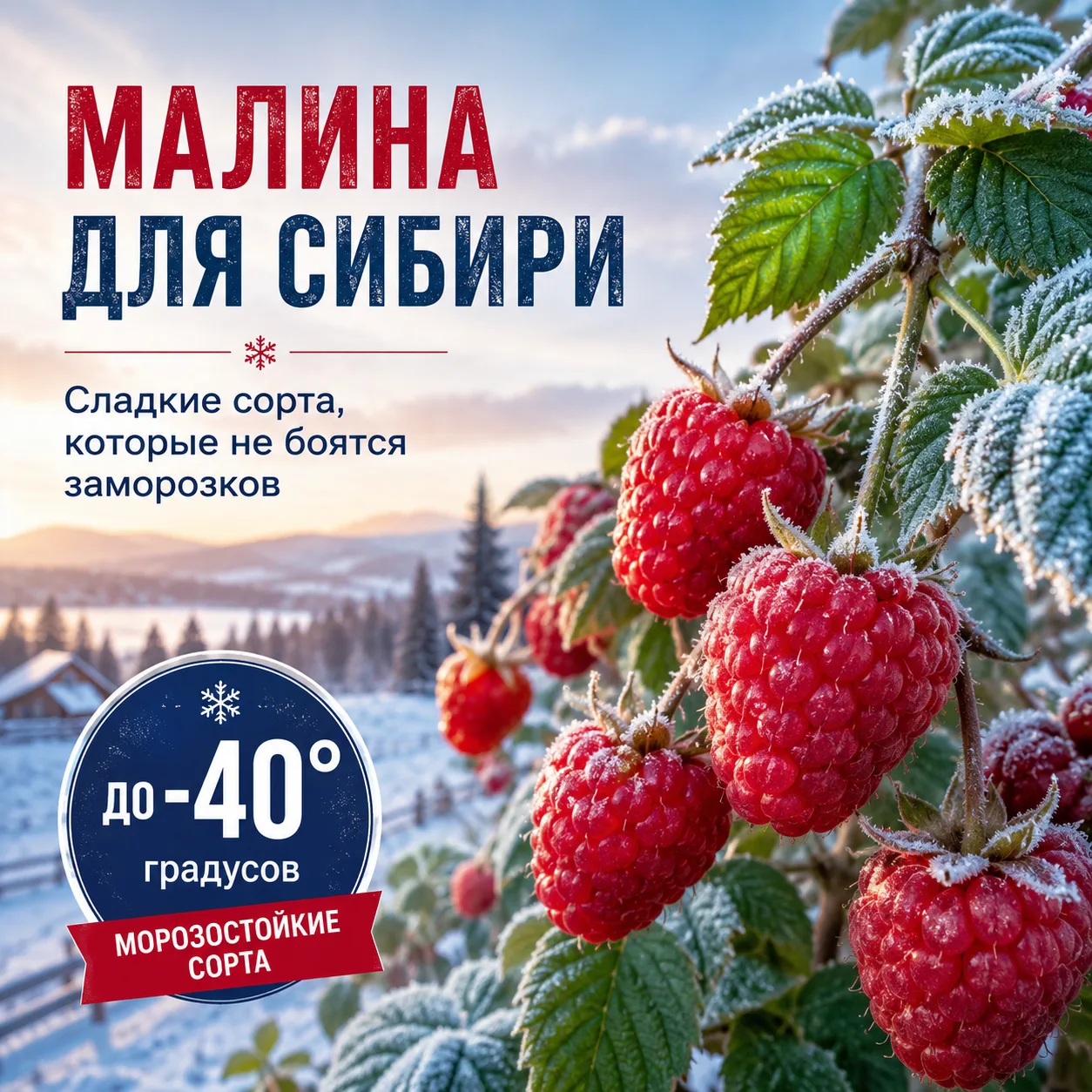 МАЛИНА, ПРОВЕРЕННАЯ УРАЛОМ ❄️👇

Есть садовая классика с лёгким привкусом драмы: выбираете малину по