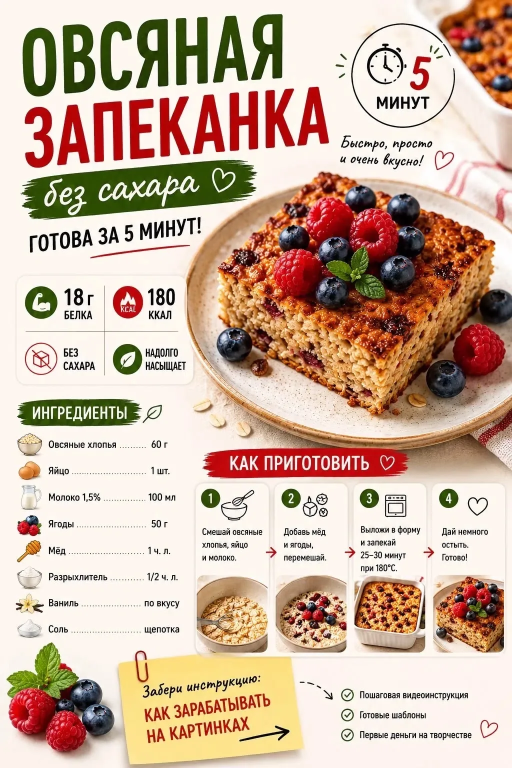 ПЕРВАЯ — С ЯБЛОКОМ И КОРИЦЕЙ 🍏