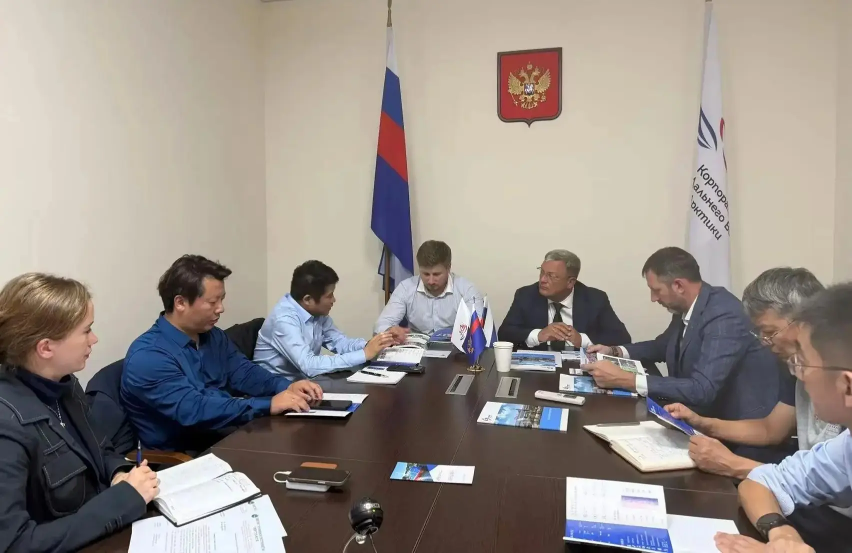 КРДВ Приморье и китайская госкомпания обсудили новые проекты в Приморском крае