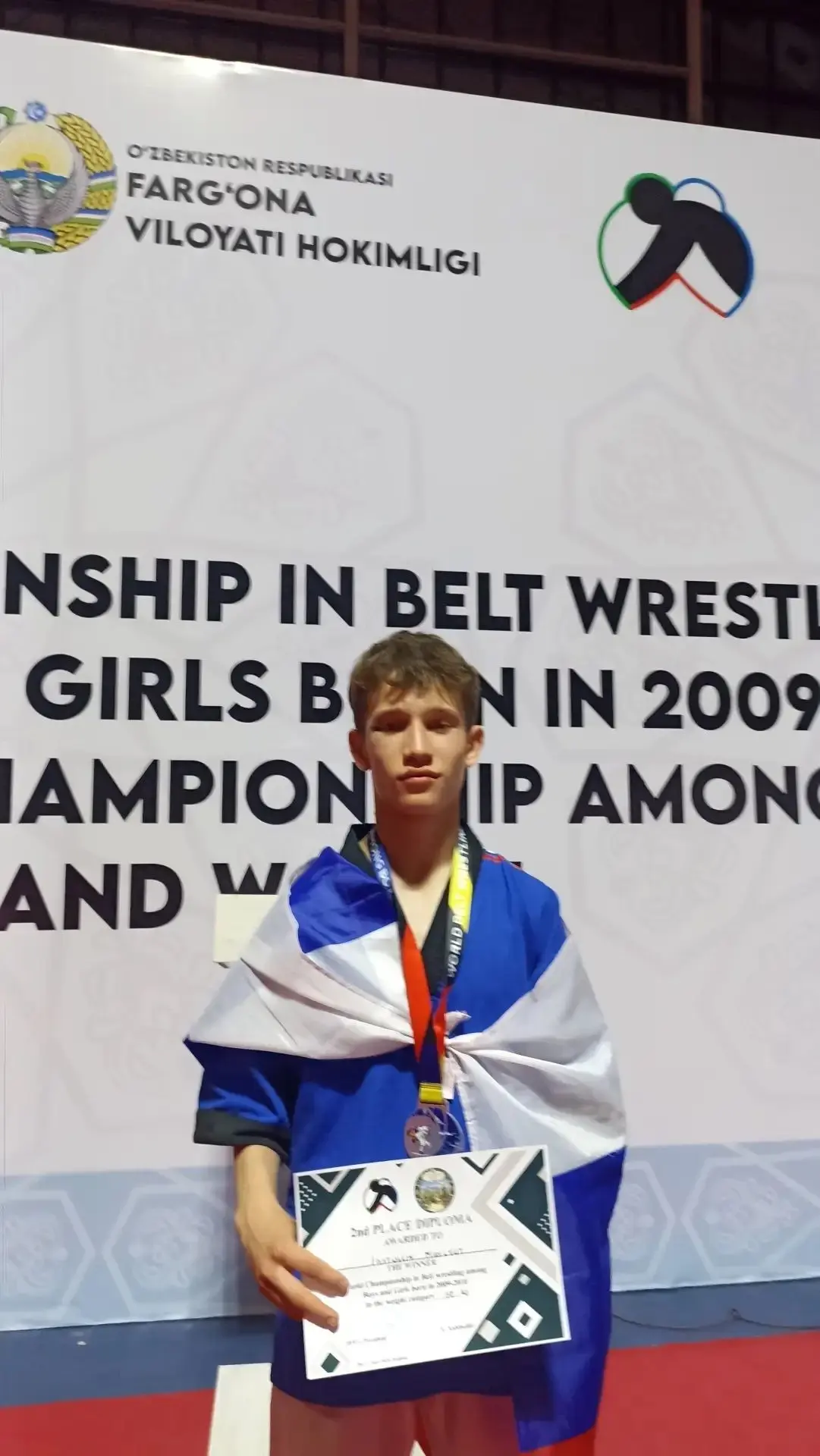 🏅 Воспитанник спортшколы «Зилант» Ибатуллин Мавлют занял второе место на Первенстве мира по борьбе 