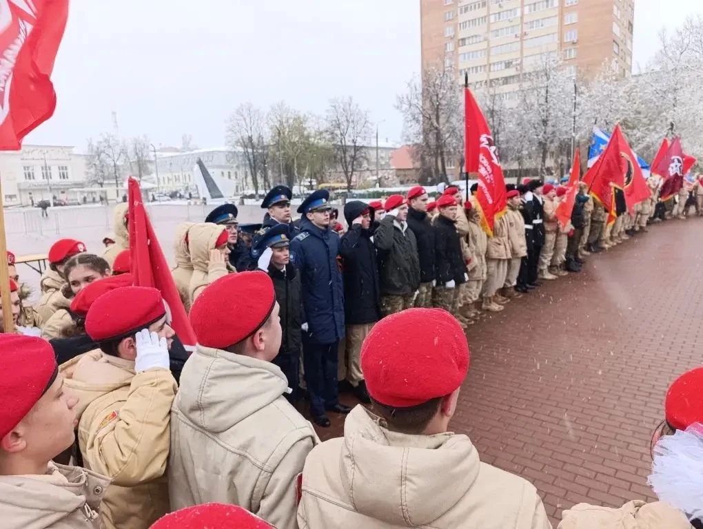 27 апреля кадеты приняли участие в областном конкурсе Пост N1, который состоялся в Подольске, на пло