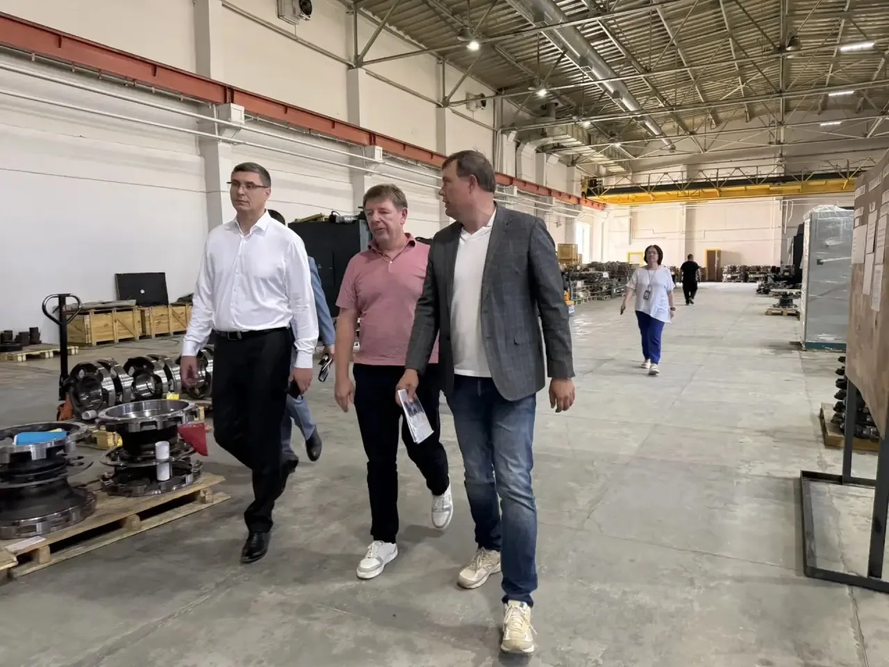 Рабочий визит губернатора Александра Авдеева в промтехнопарк «Столетов»

Сегодня площадку технопарка