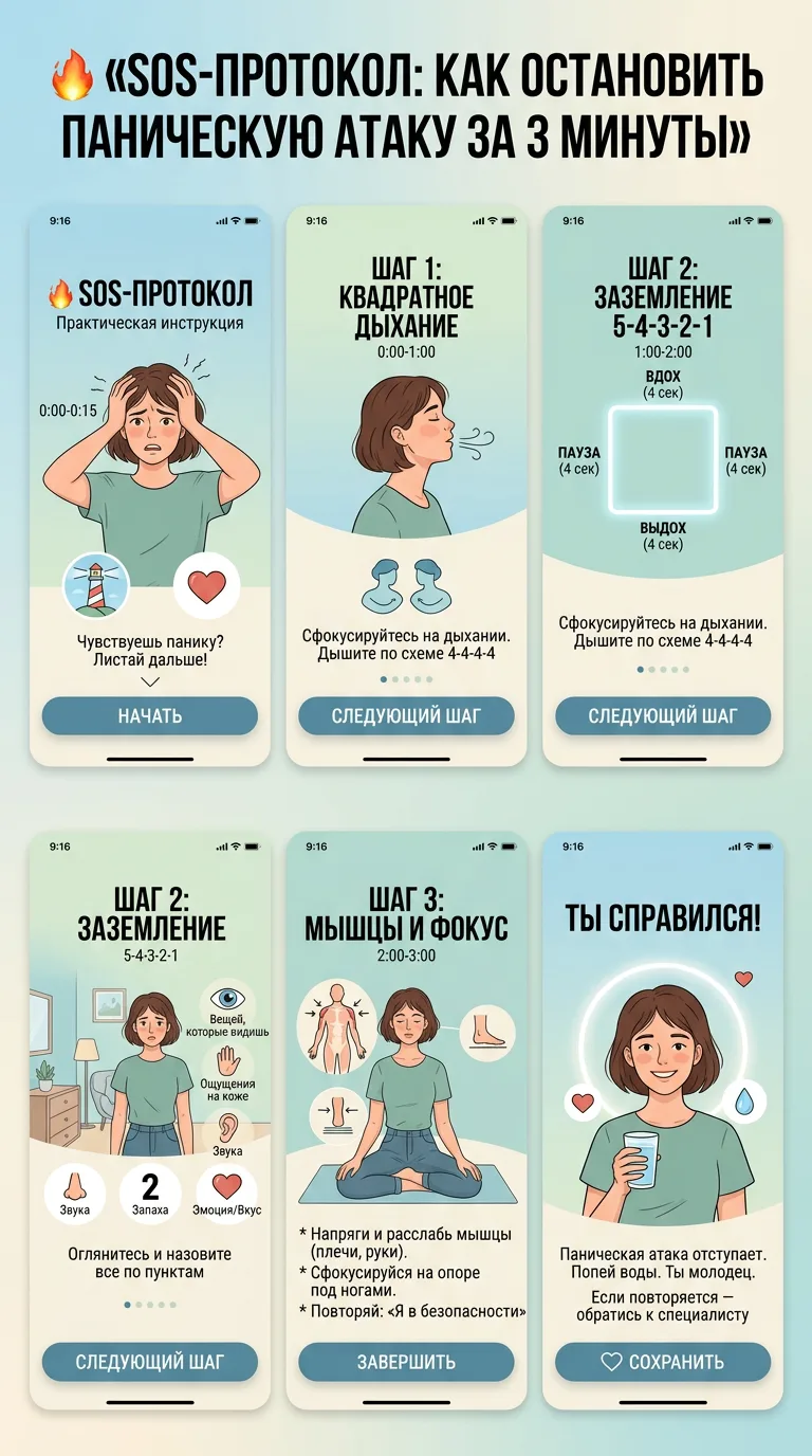 🔥 SOS-протокол: как остановить паническую атаку за 3 минуты