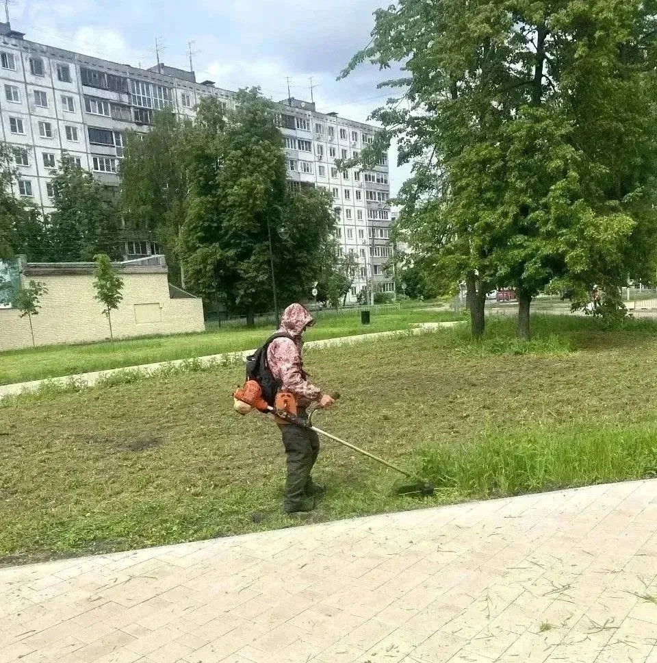 Общественные пространства и улицы - в порядке! 🧹 
 
Понаблюдаем за работой обслуживающих организаци