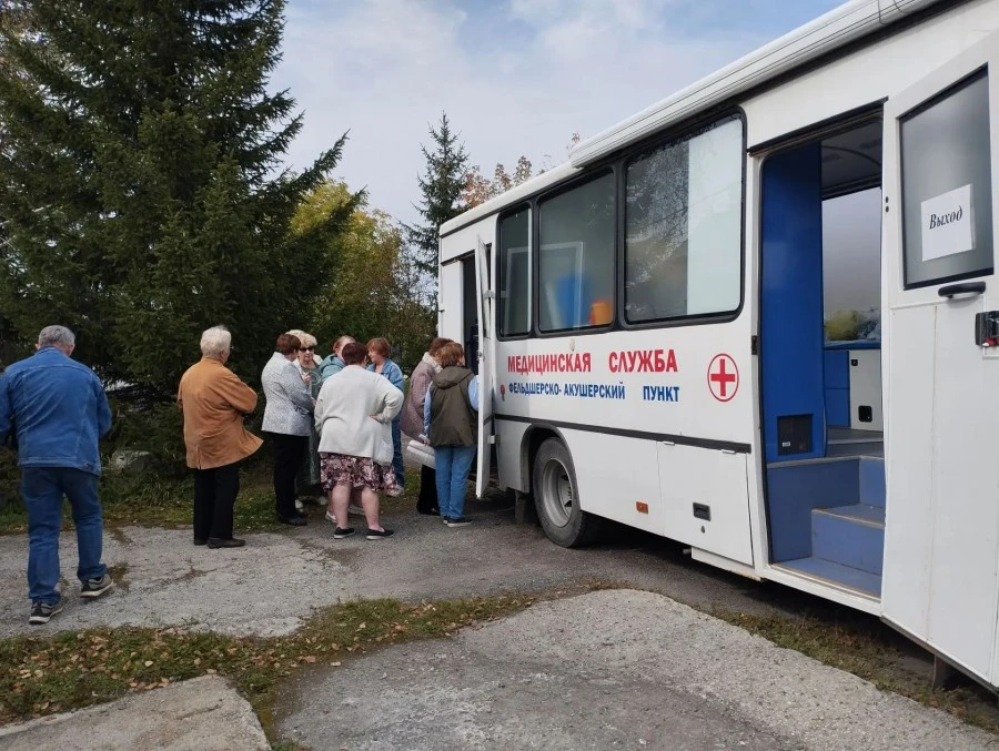 🏥 На прошлой неделе в поселке Шувакиш работал мобильный фельдшерско-акушерский пункт.