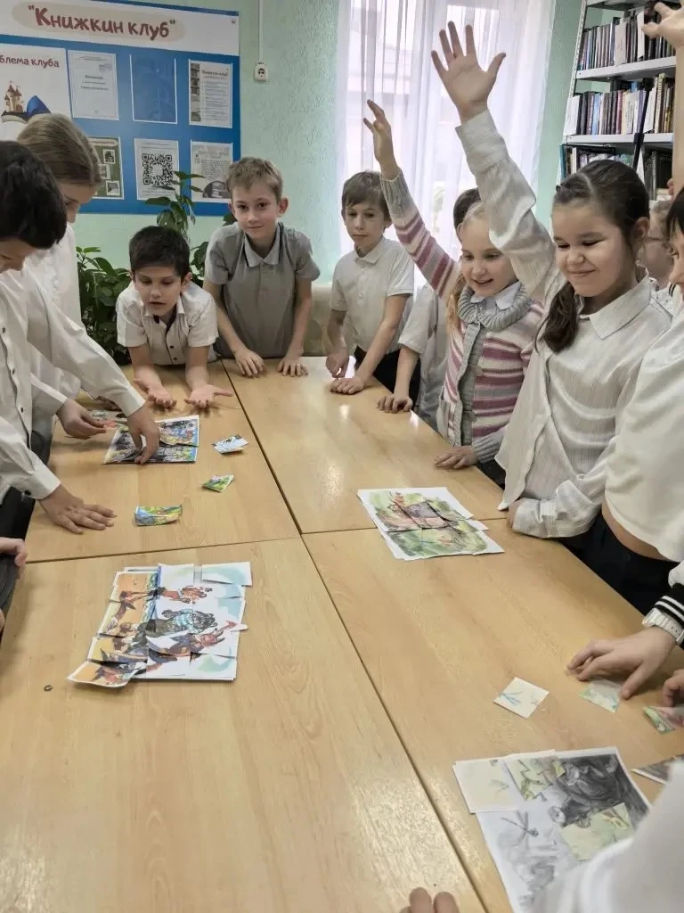26 марта учащиеся 4 «А» класса посетили городскую библиотеку, где приняли участие в турнире по произ
