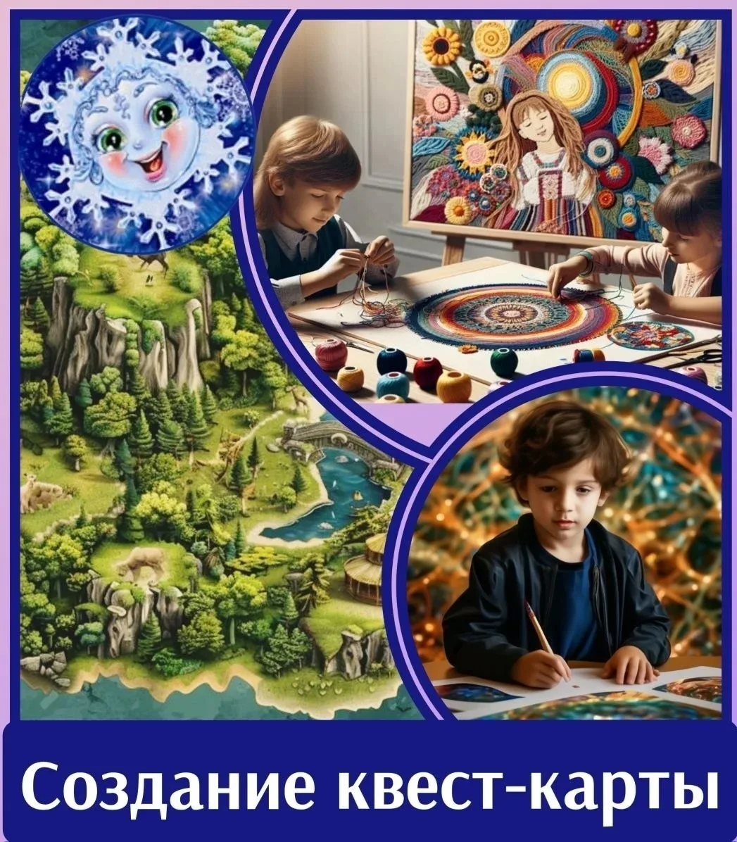 🌞 В группе "Солнечные лучики" прошло увлекательное занятие по созданию квест-карты. До...