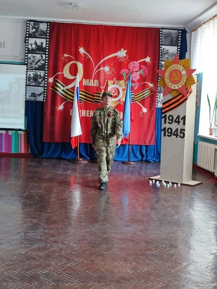 В канун празднования великого Дня Победы в ГБОУ ЛНР «Ирминская специальная (коррекционн...
