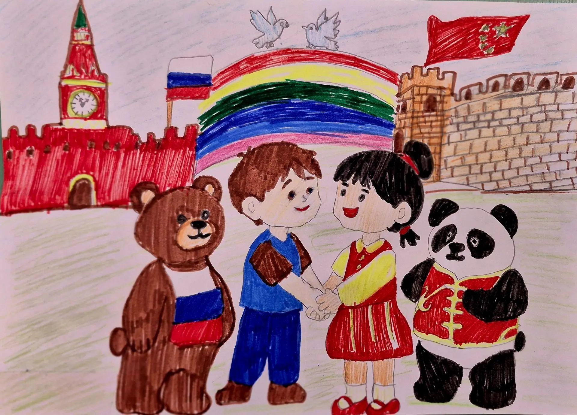 🎨  ЗРИТЕЛЬСКОЕ ГОЛОСОВАНИЕ!Творческий марафон «Страна творческих чудес» 🌏✨
Иванчиков Михаил, 6 лет