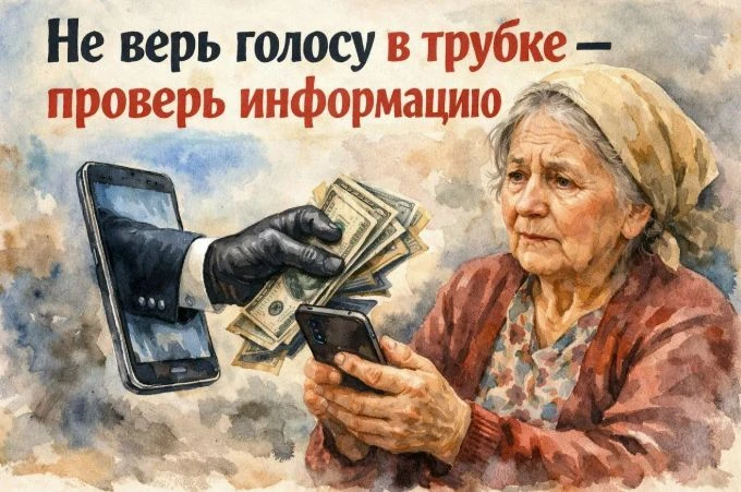 Противодействие телефонному
мошенничеству!