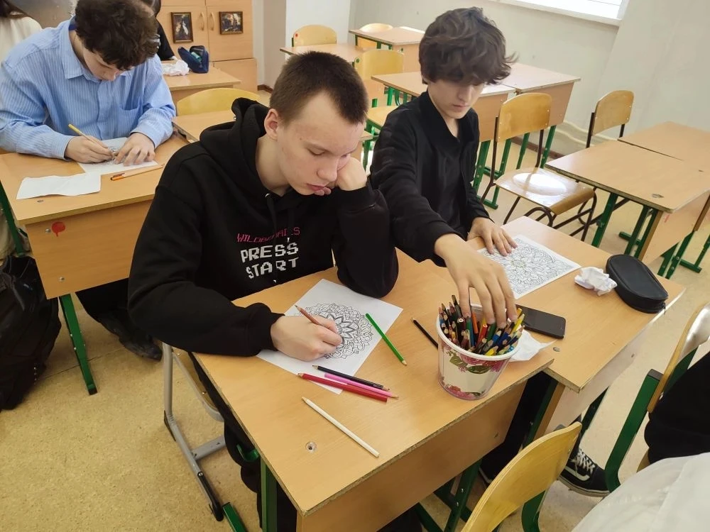 17 апреля педагог-психолог Ревякина О.А., по плану  Недели психологии и  арт-фестиваля в рамках прое