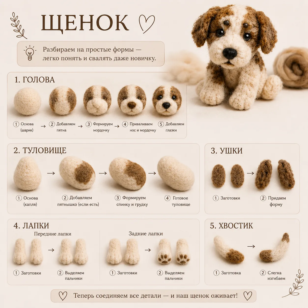 ❤️ Сегодня на моем рабочем столе появился вот такой щенок.