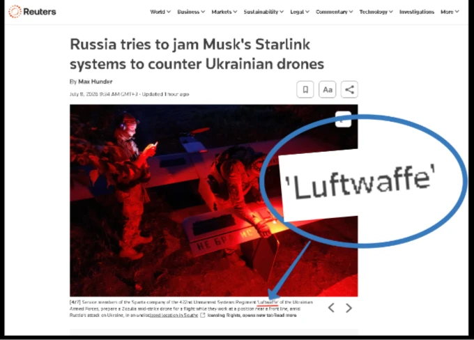 Британские СМИ пишут о том, что Россия противостоит украинским "Luftwaffe".