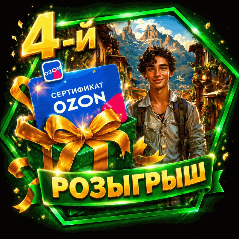 Мы тут решили сертификат Ozon на 400 🧐 на 4000₽ 😍 разыграть.