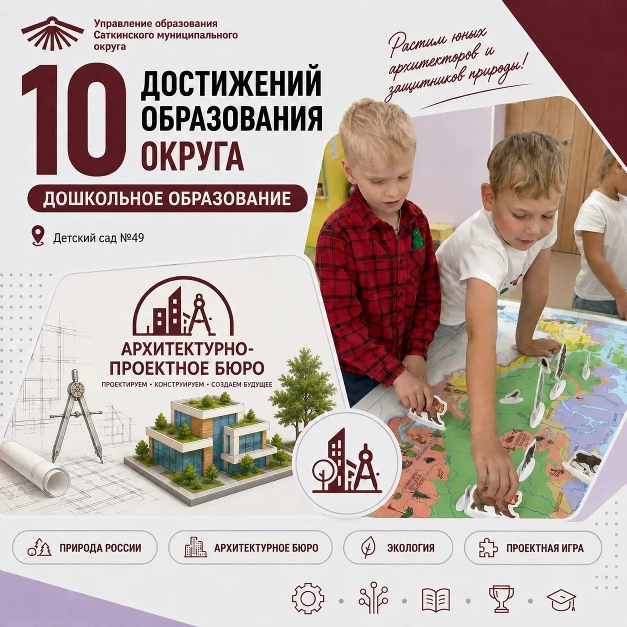 🏆 10 достижений образования Саткинского муниципального округа