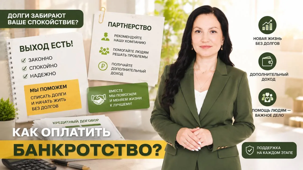 Не хватает средств на банкротство? Есть решение 🤝