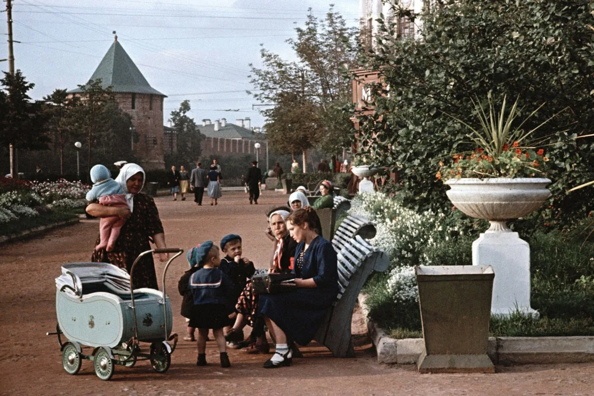 Город Горький, 1950-е.