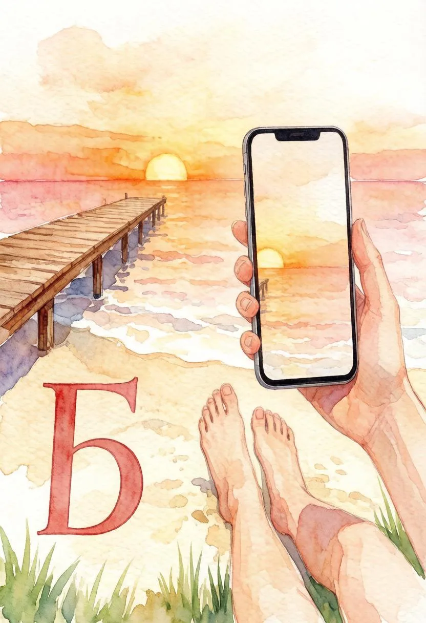А мы продолжаем наш летний алфавит! ☀️

Сегодня буква Б — босиком — и ноги сами несут к воде. Главно