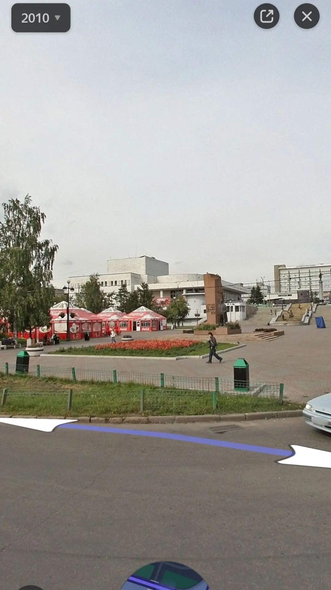 Красноярск 2010 

Каким был город в 2010 году? Периодически смотрю в картах «Яндекса», как изменился
