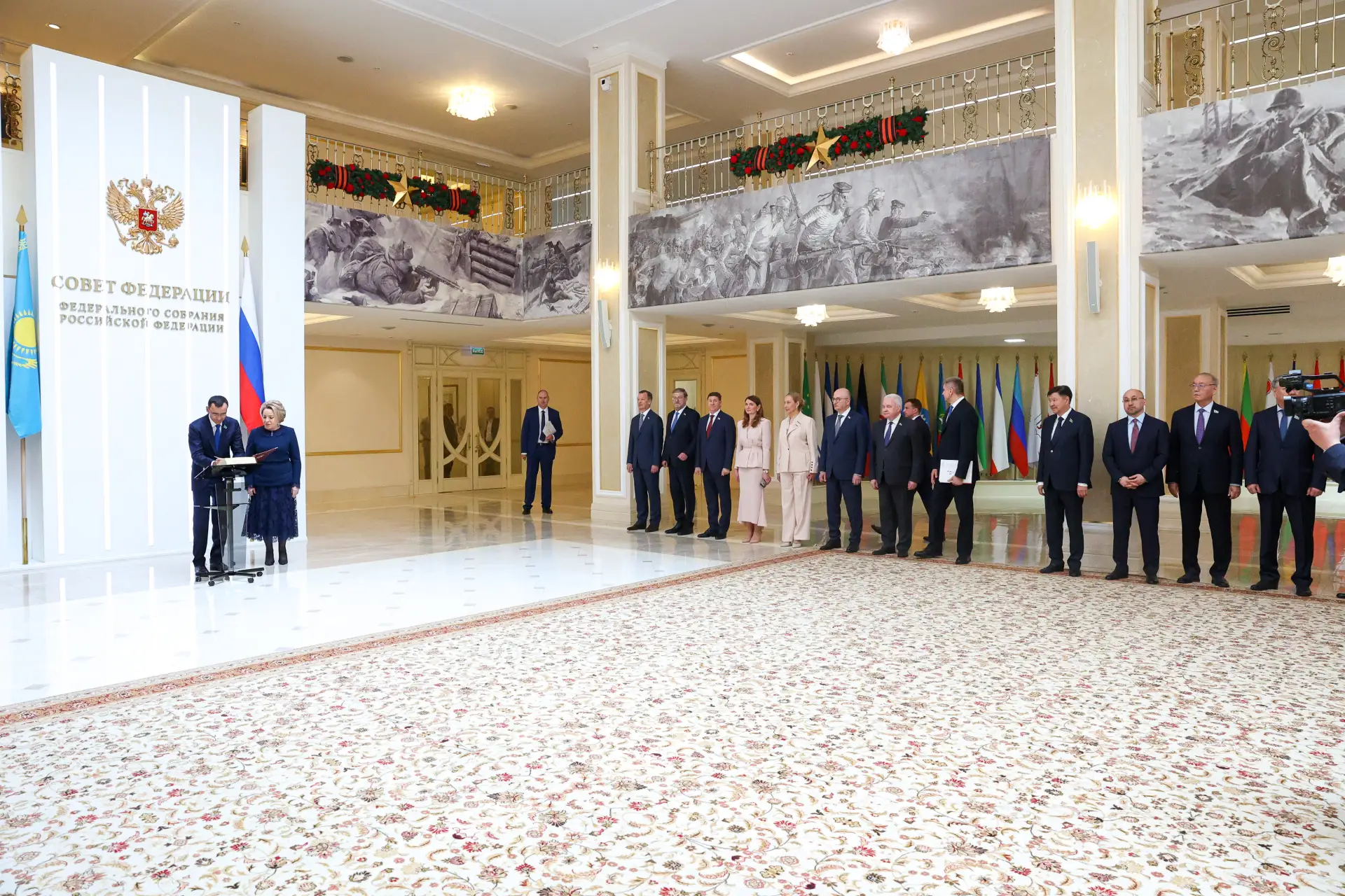 🇷🇺🇰🇿 Состоялась встреча Председателя Совета Федерации Валентины Матвиенко с Председателем Сената Пар