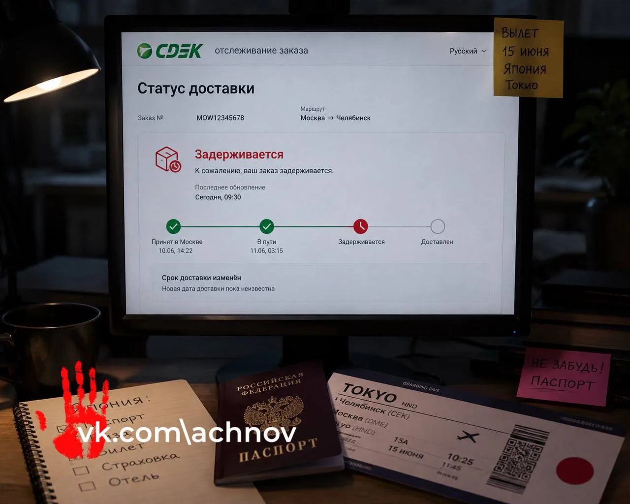 🔴🔵Потерянный паспорт обошелся СДЭКу почти в миллион рублей. Компания же хотела отдела...