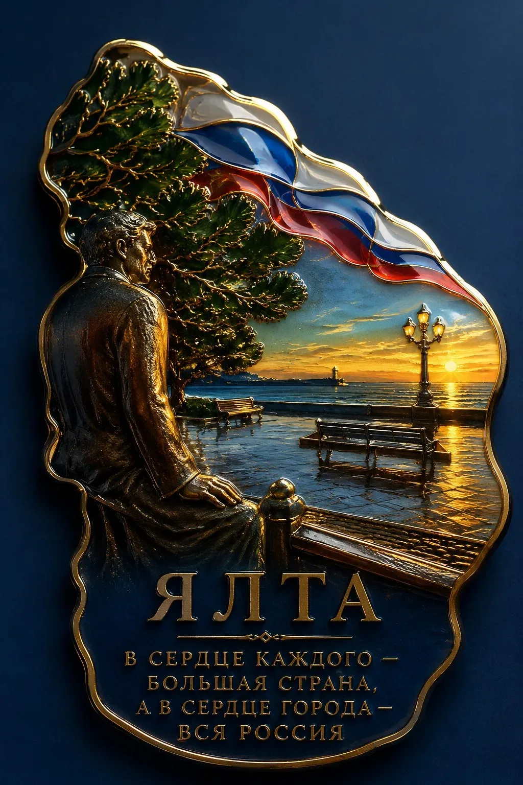 Маленький символ большой любви ❤️

✨ Ялта – это не просто город на карте, это целый мир в миниатюре.