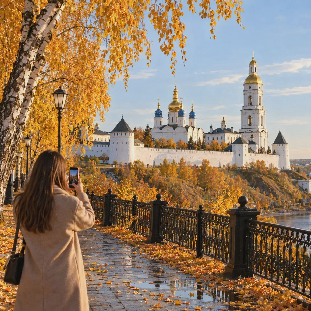 🍁 Тобольск: как снять осень на телефон