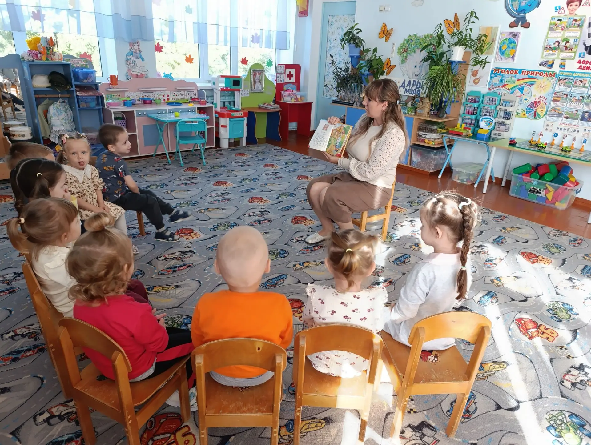 📚 Открытое занятие по сказке «Колобок»