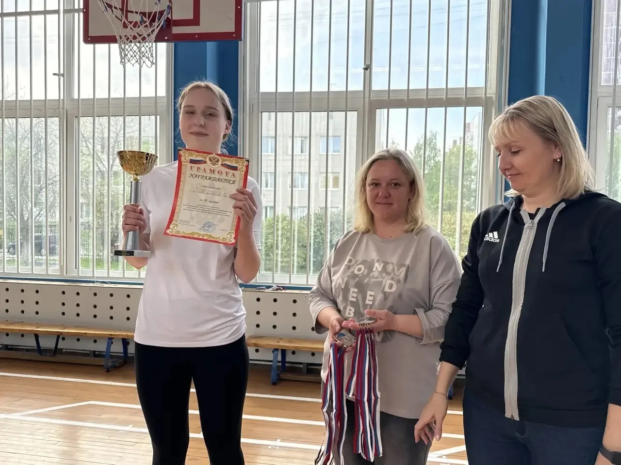 🏐13.05.2026 на базе ГБОУ СОШ №16 прошел финал по волейболу среди девушек 2009-2010 г.р. в рамках рай